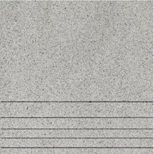 Ступень 010405000117 Техногрес светло-серая 30x30 Шахтинская плитка