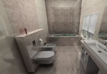 Напольная плитка Obsydian White 44.8x44.8 Tubadzin