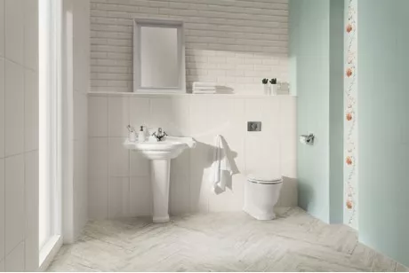 Настенная плитка Delice white Str 22.3x44.8 Tubadzin