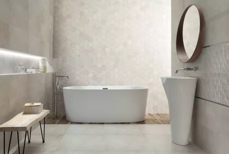 Керамогранит Tubadzin Harmonic White Pol 119.8x274.8