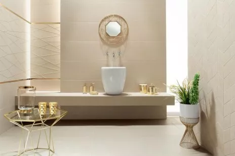 Плитка Tubadzin Vestige Beige 32.8x89.8 настенная