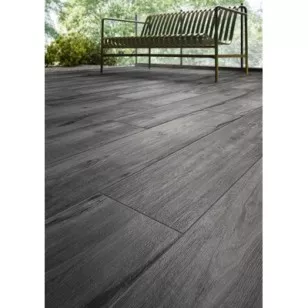 Керамогранит напольный K945691 Aspenwood Темно-серый 20x120 Vitra