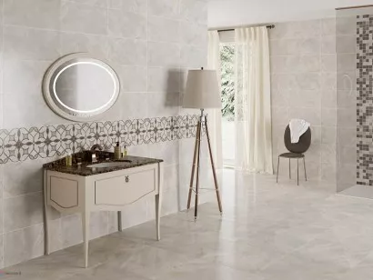 Мозаика настенная K948238 Serpe-Nuvola Мозаичный микс 3x15 Теплая гамма 30x30 Vitra