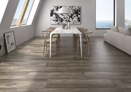 Керамогранит Vitra SoftWood серебристый матовый 20x80 K952396R0001VTE0