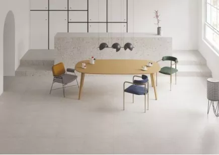 Мозаика Vitra Beton-Terrazzo-X Микс Светлый (5х10) 31.5х28 K9498928LPR1VTE0