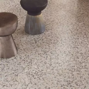 Мозаика Vitra Beton-Terrazzo-X Микс Светлый (5х10) 31.5х28 K9498928LPR1VTE0