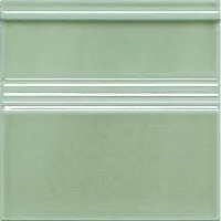 Плинтус Modernista ADMO5204 Rodapie Clasico C/C Verde Claro 15x15 Adex