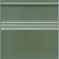 Плинтус Modernista ADMO5205 Rodapie Clasico C/C Verde Oscuro 15x15 Adex