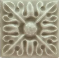 Декоративная вставка Studio ADST4066 Taco Relieve Flor №2 Graystone 3x3 Adex Декоративная вставка Studio ADST4066 Taco Relieve Flor №2 Graystone 3x3 Adex