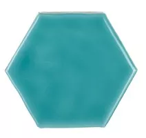 Плитка настенная Art Deco Glossy on Mesh Aqua Marine 32x28 Amadis