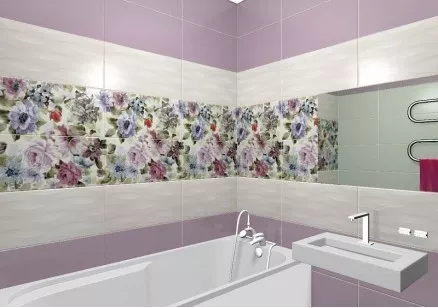 Плитка Ape Ceramica Armonia Panamera Lavanda 31x60 настенная