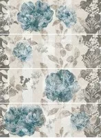 Панно AB2601 Aquarelle Tempera-4 Turquesa компл. 4 шт. 75x100 Arcana Ceramica