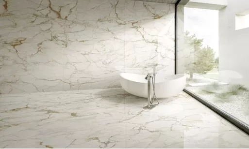 Керамогранит Ariostea Ultra Marmi Michelangelo Altissimo Soft 6 mm 150x300 UM6S300634