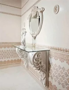 Плитка Atlantic Tiles Chopard Marfil 25x75 настенная