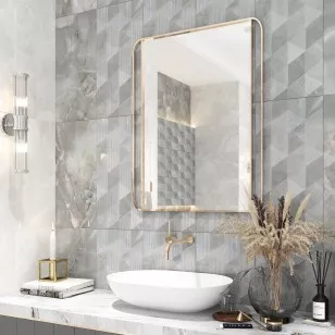 Керамогранит Azori Opale Grey R 60x60 848913101