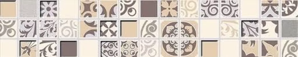Бордюр Azori Vento Mocca Mosaic 6.2x30