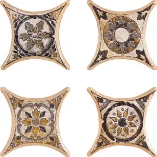 Вставка Cuenca Estrella Tarancon Beige 6.7x6.7 Azulev