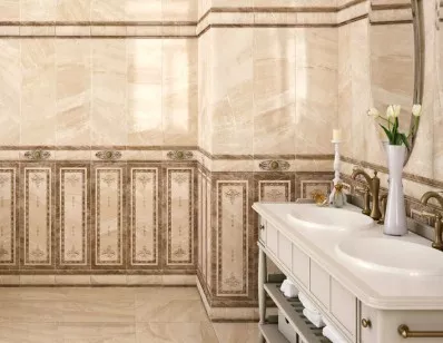 Плитка Azulev Legend Crema 25x75 настенная