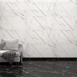 Керамогранит Bien Seramik Agata White Rec Full Lap 60x60