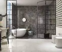 Керамогранит Bien Seramik Imperial Glossy Grey Rec Mat 60x60