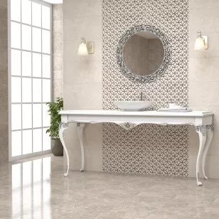 Керамогранит Bien Seramik Imperial Glossy Grey Rec Mat 60x60