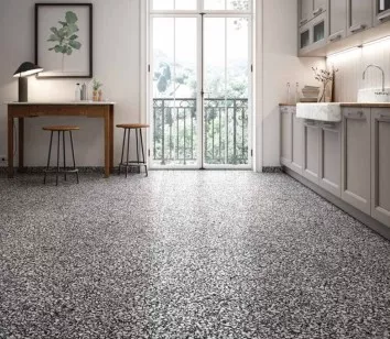 Керамогранит Casalgrande Padana Terrazzo Black 60x60 12950032