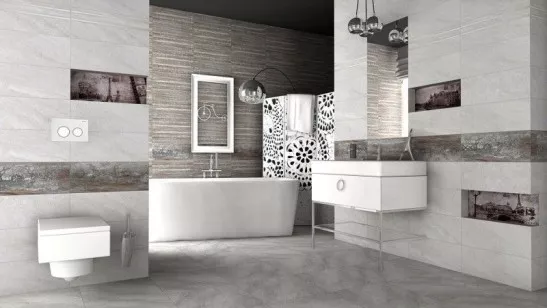 Плитка Ceramika Konskie Slate Grey 20x60 настенная