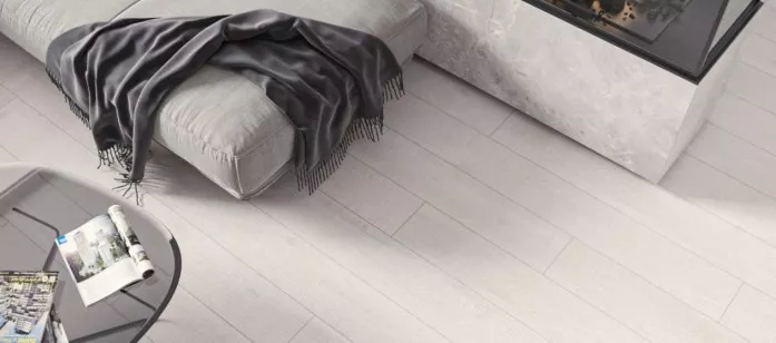 Керамогранит Cerrad Nickwood Bianco Rect 120.2x19.3