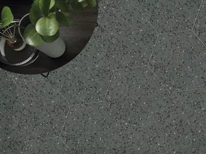 Керамогранит Click Ceramica Tempo and Inspire Hexa Grey 20x24