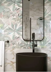 Плитка Creto Shine Flower 30x90 настенная ND_P0380