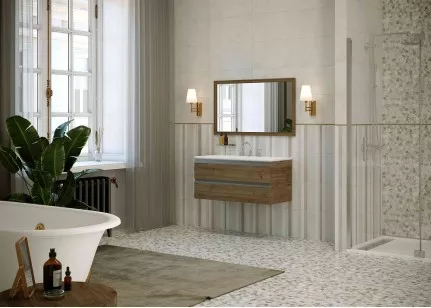 Керамогранит Creto Tropicano White 30x60 NRL_P0045