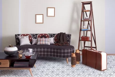 Плитка напольная Chic Poole White 45x45 (Dual Gres)