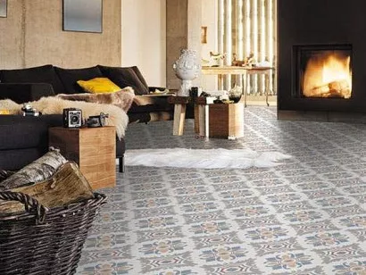 Плитка напольная Chic Poole White 45x45 (Dual Gres)