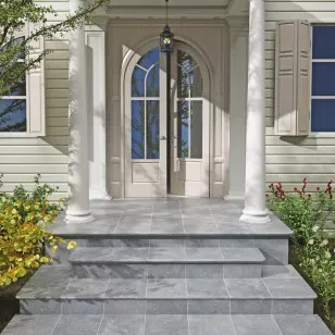 Ступень Exagres Stone Peldano Gris 33x33 фронтальная