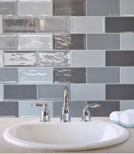 Плитка Fabresa Artisan Gris Mate 10x20 настенная