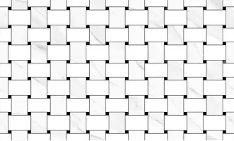 Плитка Geotiles Neptune Tangle Blanco 33.3x55 настенная