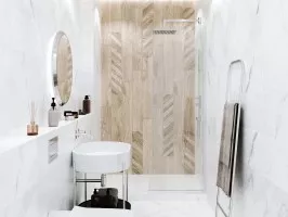 Wood Chevron (Golden Tile)