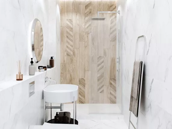 Wood Chevron (Golden Tile)