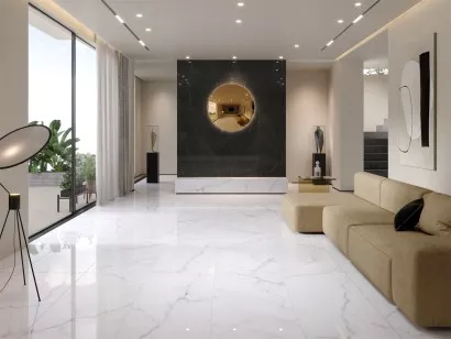 Клинкер Gres Aragon Marble Base Travertino Beige Liso 60x120