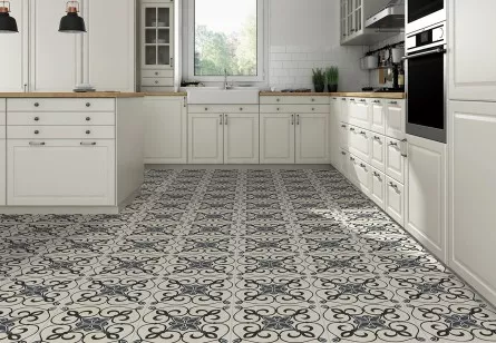 Керамогранит Halcon Ceramicas Hidraulicos Durham Grey 45x45