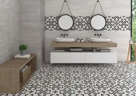 Керамогранит Halcon Ceramicas Hidraulicos Durham Grey 45x45