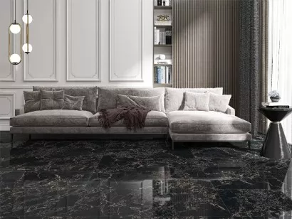 Керамогранит Kale Royal Marbles Savana Dark 5.5 мм 100x300