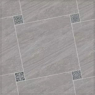 Керамогранит Беллуно DL601900R серый обрезной 60x60 Kerama Marazzi