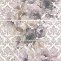 Панно Город на воде Цветы из 3-х частей MLD/A75/3x/12106R 75x75 Kerama Marazzi