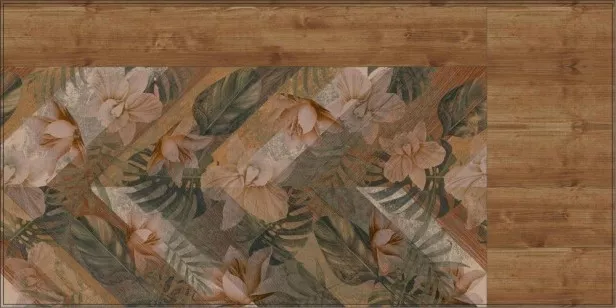 Керамогранит Гранд Вуд DD750200R коричневый обрезной 20x160 Kerama Marazzi