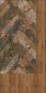 Керамогранит Гранд Вуд DD750200R коричневый обрезной 20x160 Kerama Marazzi