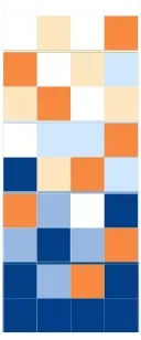 Настенная плитка 5177 Калейдоскоп персиковый 20x20 Kerama Marazzi