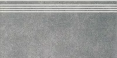 Фронтальная ступень Королевская дорога SG614600R\GR серый темный обрезной 30х60 Kerama Marazzi