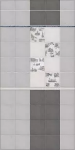 Настенная плитка 1586 Марчиана микс серый 20x20 Kerama Marazzi