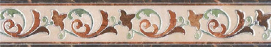 Бордюр Мраморный дворец лапп. HGD/A202/SG1550L 7.2x40.2 Kerama Marazzi